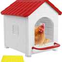 Nesting Boxes for Chicken, Plastic Compartment Chicken Nesting Boxes Coop for Laying Eggs for Hens, Ducks and Poultry