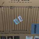 keny 29"-42.5" Baby Gate for Stairs, Auto Close Safety Dog Gate