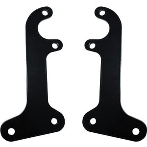 2 x Tail Light Brackets for 1953 1954 1955 1956 Ford F100 Pickup Truck,Model A Lights,Street Rods,Hot Rods,CustomFits Both Passenger and Driver Side (Black Finish) - Tail Light Bracket