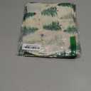 Artoid Mode Xmas Trees Snowflake Merry Christmas Placemats for Dining Table, 12 x 18 Inch Seasonal Winter Washable Table Mats Set of 4 (Green/Beige)