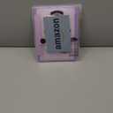 INFILAND Compatible with iPad Air 11 Inch Case M3/M2 (2025/2024), iPad Air 5th/4th Generation Case Cover (2022/2020) 10.9 inch with Crystal Clear Slim Back & Pencil Holder English Lavender (Diamond Clear Light Purple)