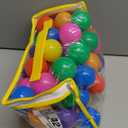 Ball Pit Balls Phthalate Free BPA Free Crush Proof Plastic - 7 Bright Colors in Reusable Play Toys for Kids with Storage Bag