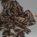 Women's Full Body Bodysuit with Tribal Tattoo Print Stretch Jumpsuit for Roleplay Festival Rave Halloween (Large)