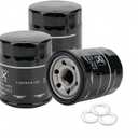 Aftermarket 15208AA21A Oil Filter & Crush Washer for Subaru Outback Legacy Impreza Forester XV Crosstrek Ascent 2011-2025 | 3 Pack High Efficiency Engine Oil Filter & Washer