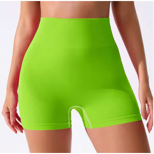 Women Seamless High Waist Tight Shorts Scrunch Butt Leggings Yoga Leggings, Size XS