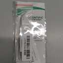 Stainless Steel General Purpose Lab Twezers Forceps with Curved Point Tips (4.5 in.)