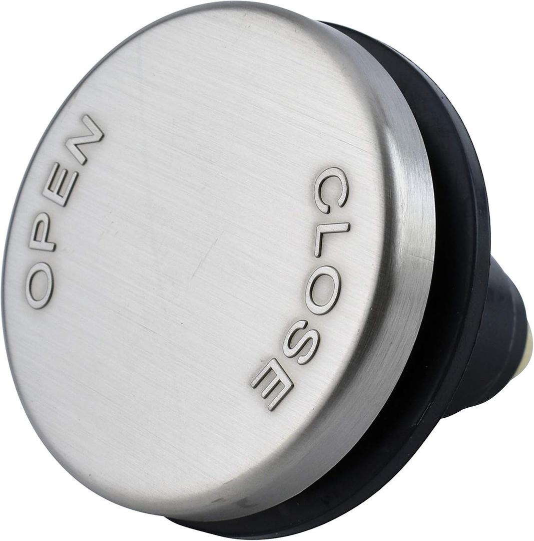 Keeney K863-50DSBN Bathtub Foot Lok Stop Replacement Cartridge, 3/8-Inch, Brushed Nickel