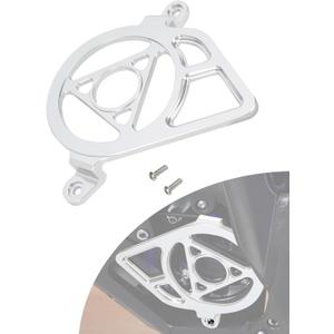 Engine Case Saver for Talaria Sting,Engine Cover Protector Pulley Guard for Electric Dirt Bike Ebike Taparia Sting MX3/Taparia Sting R MX4/Taparia Sting MX5 Pro Silver