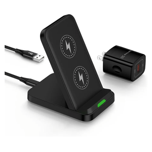 For Google Pixel 9, 10 Pro XL, Wireless Charger Phone Stand Station for Google Pixel 10a, 10, 10 Pro, 10 Pro Fold, 9, 9 Pro, 9 Pro XL, 8, 8 Pro, 7, 7 Pro, 6, 6 Pro, Wireless Fast Charging Dock Pad