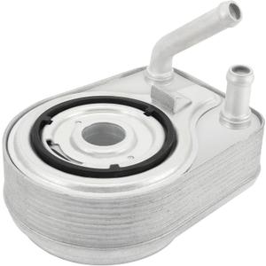 AULINK 264102B740 Engine Oil Cooler (1.6L L4) Compatible with 2017-2020 Hyundai Elantra GT Kona Sonata Tucson Veloster,Compatible with 2014-2020 Kia Soul Optima Forte Koup Forte5,Replaces 26410 2B740