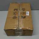 ASGYISA 8-Lights Semi Flush Mount Ceiling Light Fixture Modern Metal Black Sputnik Chandeliers with E26 Bulb Base Close to Ceiling Light for Kitchen Dining Room Living Room Hallway Bedroom