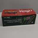 Christmas Candy Cane Lollipop Lights Decorations, 10-Pack 8 Modes Christmas Pathway Lights Outdoor LED Waterproof Lighted Up Flashing String Light Decor for Garden Yard (Multi-Color)