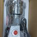 Electric Grain Mill Grinder, 800g Stainless Steel Grain Mill, 3000W High Speed Commercial Grinder Machine, Pulverizer Spice Herb for Dry Grains Cereals Coffee Corn Pepper, Swing Type