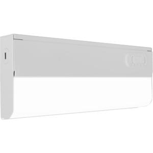 9” LED Direct Wire Under Cabinet Light - Dimmable Undercounter LED Lights for Kitchen - Selectable CCT 2700K-5000K, 340-360 Lumens, 5W - UCB Series Hardwired Under Cabinet Lighting by NICOR Lighting