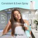 BeautifyBeauties Spray Bottle For Hair Continuous Mister Spray Bottle for Hairstyling, Cleaning, Plants, Pets, Barbers, Salons, Essential Oil Scents (24 Ounce)
