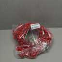 TURNMEON 6 Ft Red Christmas Garland Decorations Red Berries Garland Xmas Garlands for Decoration Christmas Artificial Garland for Mantle Fireplace Table Stairs Railing Indoor Outdoor Winter Holiday