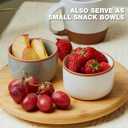 Morandi Color Ramekins Set of 6, 6 oz Creme Brulee Ramekin Oven Safe, Porcelain Ramekin Bowls, Mini Cheesecake Pans, Small Baking Dish, Dipping Sauce Bowls, Ramekins for Baking Souffle, Ice Cream