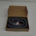 1-1/8 Inch Bilge Pump Flexible Kink-free PVC Hose, The Length Can Reach 6FT, With 2PCS Stainless Steel Hose Clamps And Thru Hull Fitting