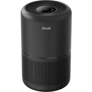 LEVOIT Air Purifier for Home Allergies Pet Hair in Bedroom, Covers Up to 1073 ft² by 56W High Torque Motor, AHAM VERIFIDE, 3-in-1 Filter with HEPA Sleep Mode, Remove Dust Smoke Odor, Core300-P, Black
