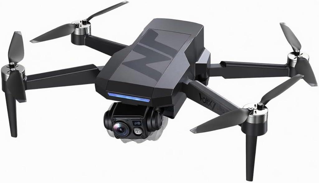 3-Axis Gimbal GPS Drone with 4K Camera, 90 Min Long Flight Time,3280 FT Long Control Range, Auto Return, Follow Me, Brushless Motor, 5G FPV RC Quadcopter for Beginners(Under 249g)