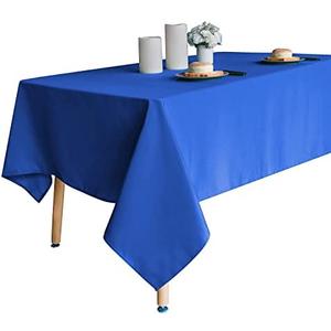 Obstal 210GSM Rectangle Table Cloth - Heavy Duty Water Proof Microfiber Tablecloth, Decorative Fabric Table Cover for Outdoor and Indoor Use (Royal Blue, 70 x 90 Inch)