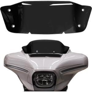 7" Black Windscreen Windshield Compatible with Harley Davidson Tuoring CVO Street Glide FLHXSE 2023 2024 FLHX/I 2024 for 2023 2024 Road Glide Accessories (Black)