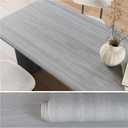 VEELIKE Thick Slate Grey Wood Contact Paper for Countertops Waterproof Peel and Stick Wood Grain Contact Paper 15.7''x118'' Wood Wallpaper Self Adhesive Removable Wood Vinyl Wrap for Furniture Desk