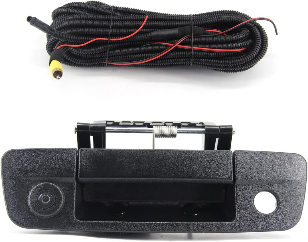 Rear View Backup Tailgate Handle Car Camera Compatible with Dodge Ram 1500 2500 3500 2009 2010 2011 2012 2013 2014 2015 2016 2017