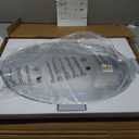 Oval Bathroom Mirror, 16X24 inch Oval Frameless Mirror, Frameless Mirrors for Bathroom, Beveled Bathroom Mirror