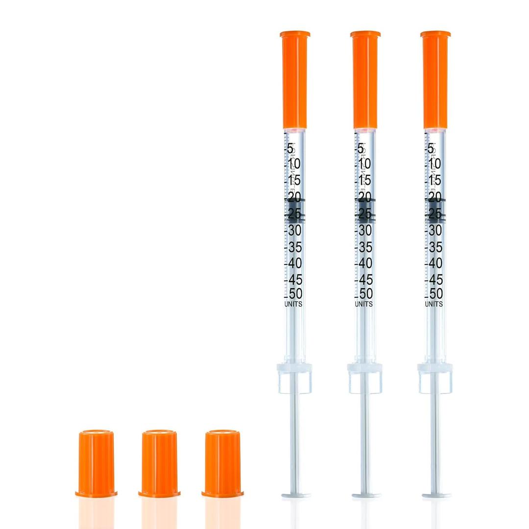 Lab Liquid Dispensing U-100-30G 0.5cc/mL,1/2" 13mm Individually Wrapped (Box of 100)