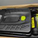 SEYVUM 40V 16" Cordless Lawn Mower with 2×4.0Ah Battery, 45L Collection Bag