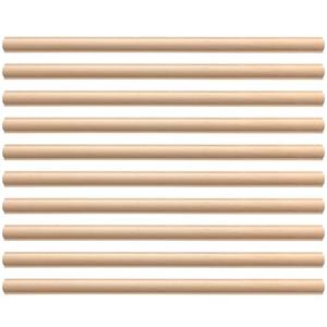 Nuanchu  3 Pcs Unfinished 3D Decorative Wood Trim Molding 15.75inch Decorative Wood Molding Cute DIY Trim for Home Wall Cabinet Shelf Window Door(Cylinder,20mm)