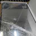 Fabuday Black Bathroom Mirror for Over Sink - 20x28 Rounded Rectangular Wall Mirror, Matte Metal Framed Vanity Mirrors for Bedroom, Living Room, Entryway Decor, Horizontally/Vertically