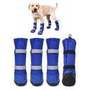 HiPaw Winter Water Resistant Dog Boots Nonslip Rubber Sole for Snow Rain Small