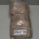 Zhanmai 2 Pcs Winter Faux Fur Long Shawl Cloak Stretchy Satin Glove Opera Bridal Dance Gloves for Women Dress Party Coat(Standard, Stylish, Light Beige)