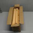 Pipishell Coat Rack Sturdy Wooden Coat Rack Stand, Adjustable Coat Tree, Free Standing Tree Hanger with 4 Sections & 8 Hooks, for Home/Bedroom/Office/Hallway/Entryway