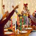 12 Pcs Christmas Taper Candles 10" Long Taper Candlesticks Unscented Christmas Candle Decorations for Holiday Party Gift Home Decor(Classic)