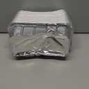 Loaf Pans [50 Pack] 2Lb Heavy Duty Disposable Aluminum Foil Premium Bread Tins Standard Size - 8.5" X 4.5" X 2.5" Perfect for Homemade Cakes & Breads