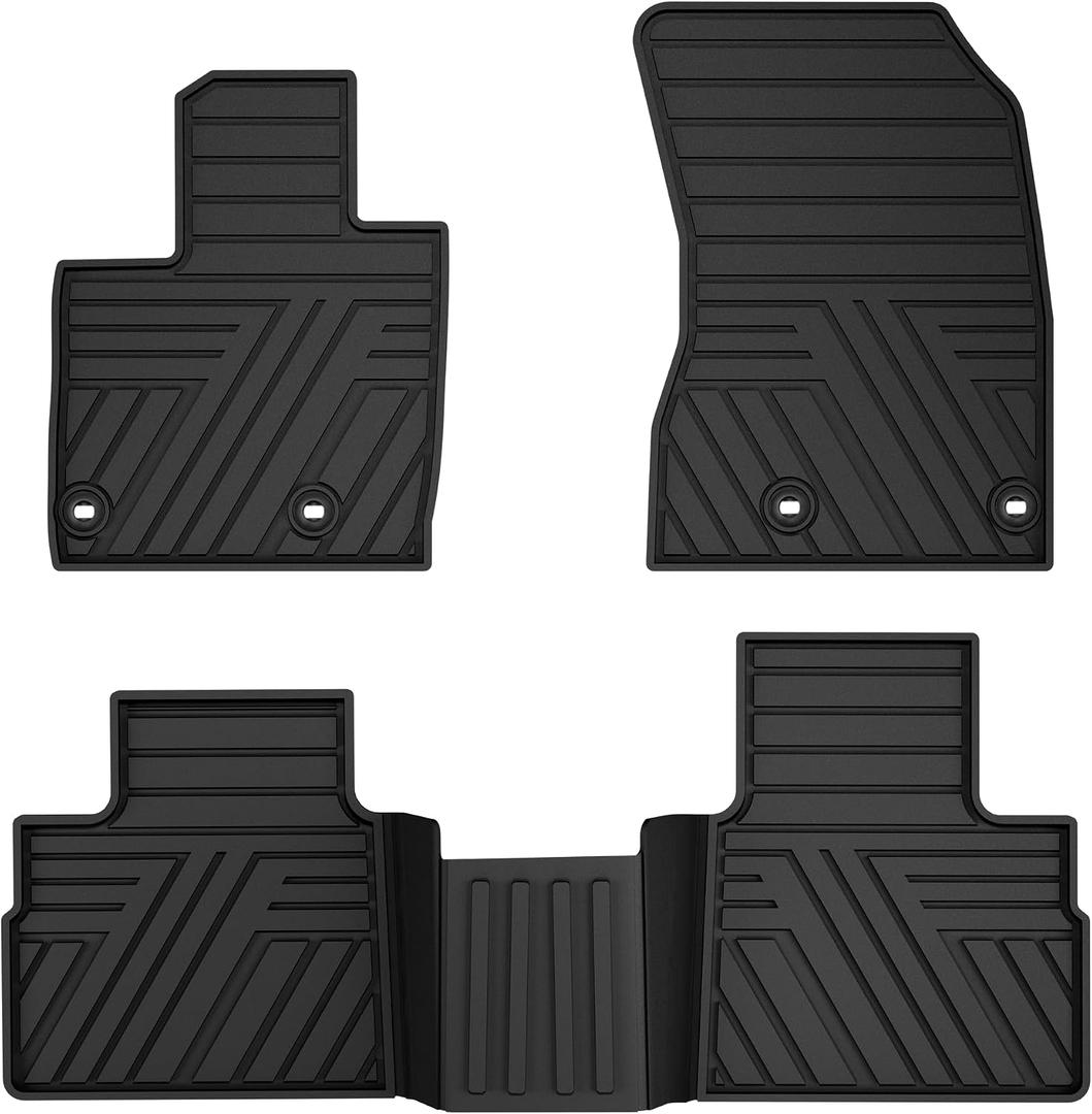 TTX LIGHTING Rubber Floor Mats for Nissan Rogue 2021-2026