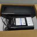 2.64Gal Humidifiers for Bedroom Large Room, Warm and Cool Mist up to 500ft, Top Fill Diffuser Ambient Light, 3 Mist Modes, 24H Timer, 35dB Quiet Humidifier for Home Office Plants (Black)