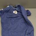 Queenmore XXL Christmas Dog Sweater, Cozy Fleece Dog Sweatshirt, Warm Winter Fleece Jacket for Small, Medium & Large Dogs with Leash Hole/Reflective Stripes 