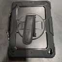 SEYMAC Case for Samsung Galaxy Tab S10 FE+/ S10 FE Plus 5G 13.1″ 2025, Heavy Duty Full-Body Shockproof Protective Case with Screen Protector, Stand, Hand/Shoulder Strap and Pen Holder, Black,13.1 inch - Tab S10 FE+