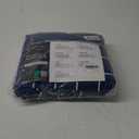 LuxClub 4 PC California King Sheet Set, Deep Pockets Wrinkle Free Cooling Bed Sheets Hotel Bedding for Women, Men, Kids & Teens, Includes 1 Fitted Sheet, 1 Flat Sheet and 2 Pillowcases-Striped - Navy