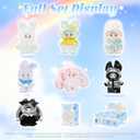 Nommi Weather Forecast Plush Blind Box Collectible Toy, Keychain Doll Figure for Birthday Gift (Single Box)