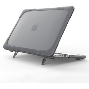 Funut Compatible with MacBook Air 11 Inch Case A1370 A1465, MacBook Air 11 Kickstand Case, Heavy Duty Protective Plastic Hard Shell Case Cover for Apple Laptop Mac Air 11 (Gray)
