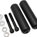 6.5" Upper Shock Mount Frame Sliders Falling Crash Protector Guards Falling Side Protector No Cut Kits Fit for Sportster XL883 XL1200 2004-2022(Smooth Style)