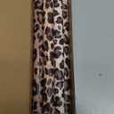 Honoson 6 Pcs Leopard Flameless Taper Candles 10.6 Inch Wild Safari Cheetah Print Candles Battery Operated LED Candlesticks for Animal Theme Jungle Birthday Party Dinner Table Home Bathroom Decor