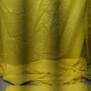 Nasitos 2 Pack 8' Fitted Table Cloth for Rectangular Table Yellow Trade Show Table Covers-Open Back Tablecloth Washable and Wrinkle Resistant Table Cloth, Parties, Buffet, Baby Shower, Weddings
