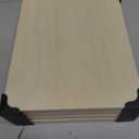 Falling in Art Unfinished Birch Wood Canvas Panels Kit, 4 Pack of 8x10 Studio 3/4 Deep Cradle Boards for Pouring Art, Crafts, Painting, and More