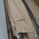 PHI VILLA 13ft Large Patio Umbrella Double-Sided Twin Outdoor Market Umbrella with Crank, Beige